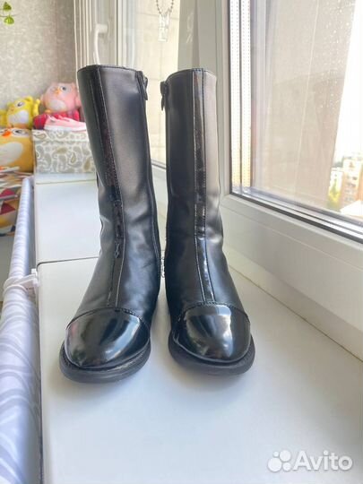 Сапоги демисезонные для девочки 30