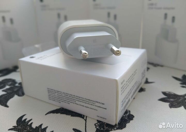 Адаптер apple 20w