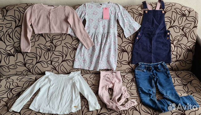 Детская одежда для девочек 122/128