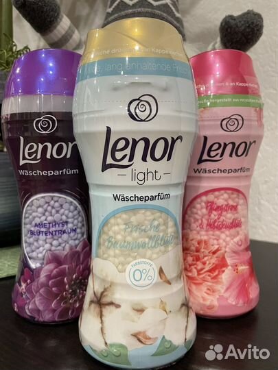 Парфюм для стирки Lenor