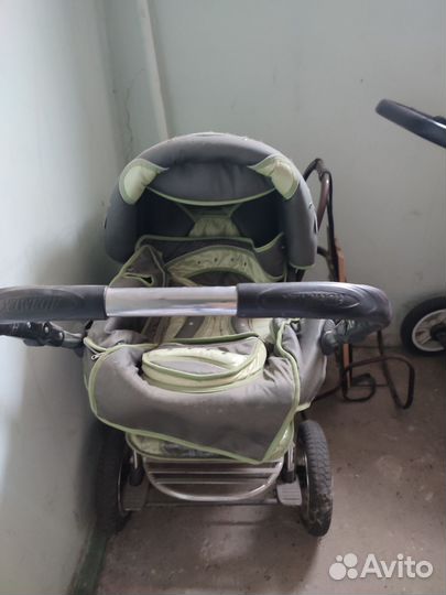 Прогулочная коляска зимняя бу