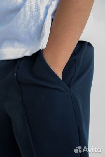 Брюки школьные 122-134