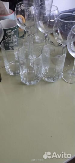 Бокалы, стаканы