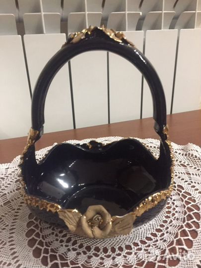 Конфетница-корзиночка