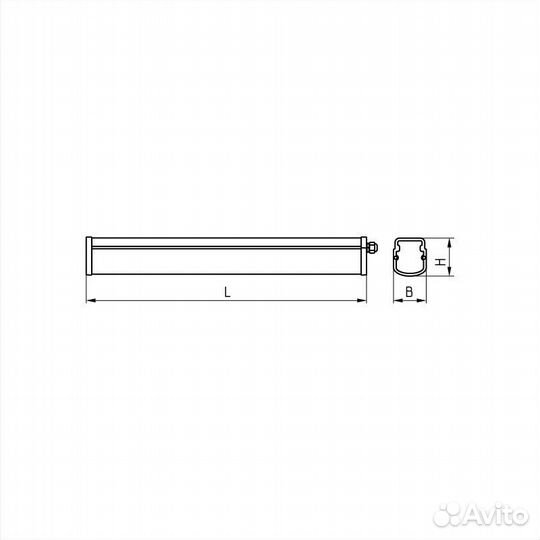 Светильник дсп52-32-152 Optima MW 940