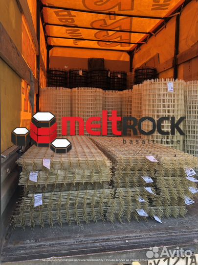 Базальтовая армирующая сетка, #100, d2,5 мм