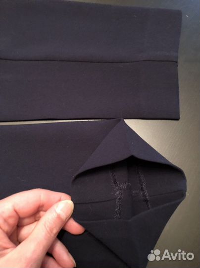 Брюки для девочки, синие,160/62А