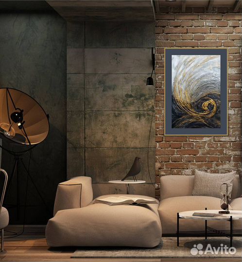 Интерьерная картина, картина маслом, акрилом