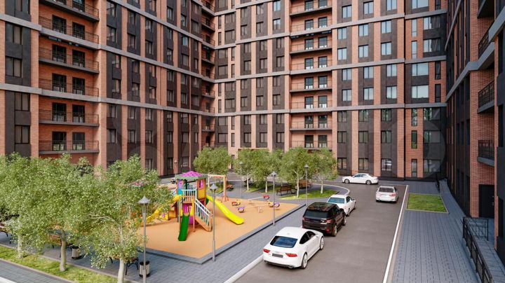 1-к. квартира, 45,3 м², 10/12 эт.