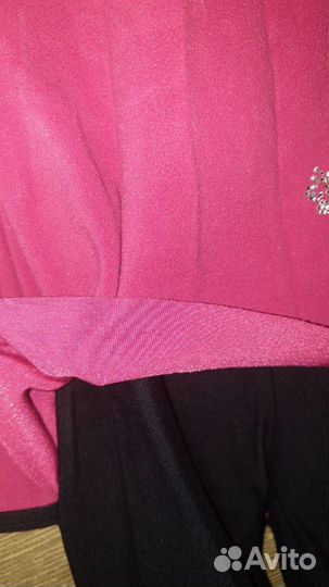 Платье-комбинезон для фигурного катания рост 128см