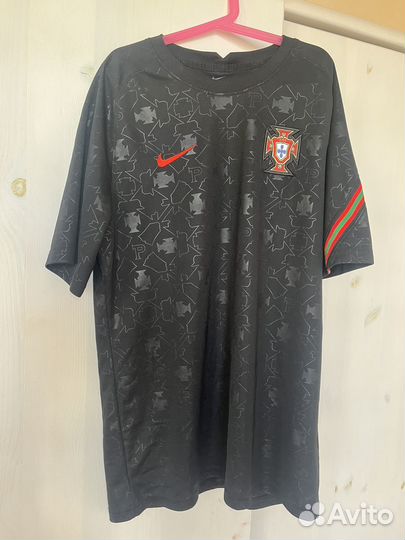 Предигровая футболка сборной португалии