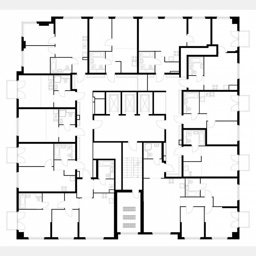 2-к. квартира, 71 м², 10/12 эт.