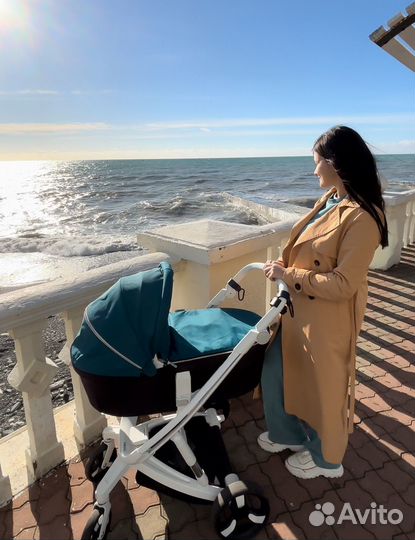 Коляска 2 в 1 бу люлька и прогулочный блок