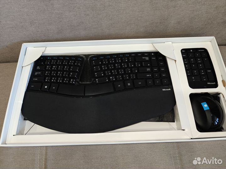 Клавиатура microsoft ergonomic