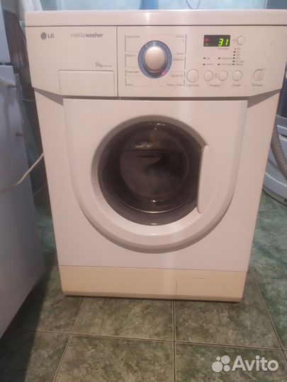 Стиральная машина бу lg 5 кг