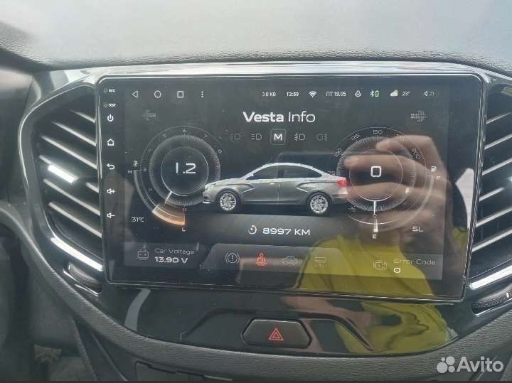 Магнитола LADA Vesta Teyes Новая