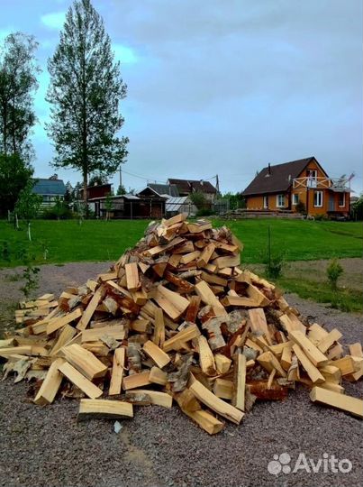 Дрова колотые