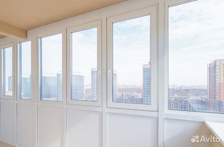 Остекление балконов и установка пластиковых окон