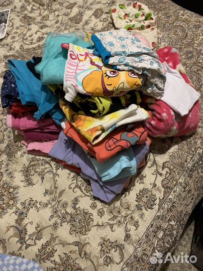 Вещи пакетом на девочку 98-104