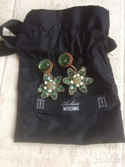 Клипсы moschino. Первая линия. Лимитированные. Руч
