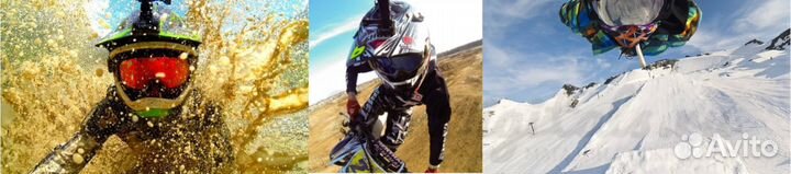 Выносное крепление на шлем для экшн камеры