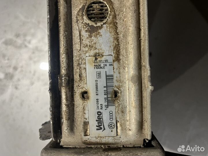 Интеркулер volkswagen bora