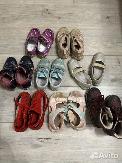 Обувь пакетом 27 28 для девочки