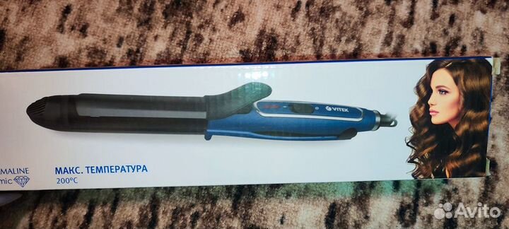 Плойка+выпрямитель для волос