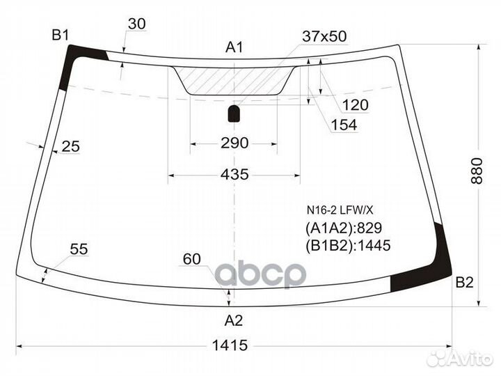 Стекло лобовое nissan bluebird sylphy/sunny 4/5