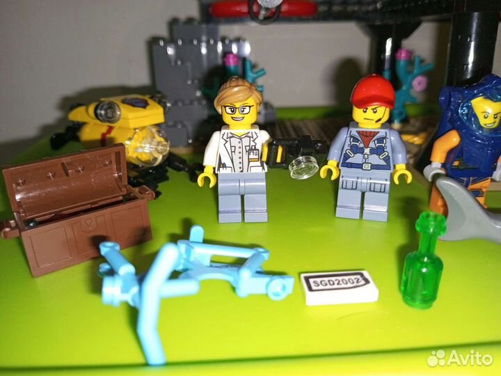 Lego city 60265 Подводная исследовательская база