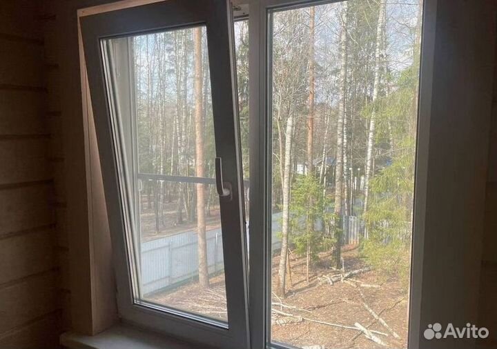 Остекление окон и балконов пвх