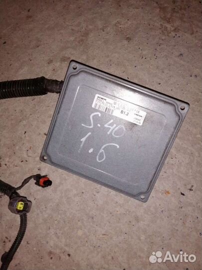Эбу двигателя на volvo S 40 1.6л