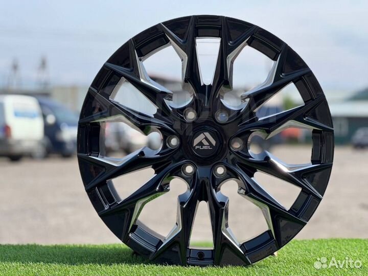 Диски Fuel Matt Black R20 6x139.7