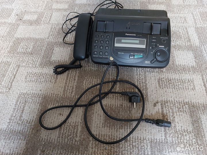 Телефон факс Panasonic KX-FT64