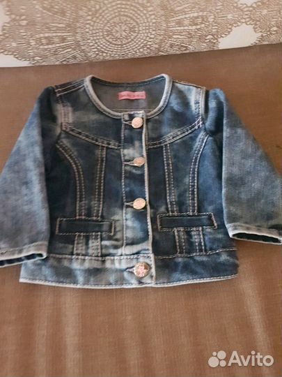 Курточка джинсовая для девочки
