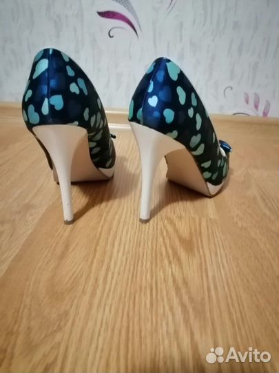 Туфли с сердечками