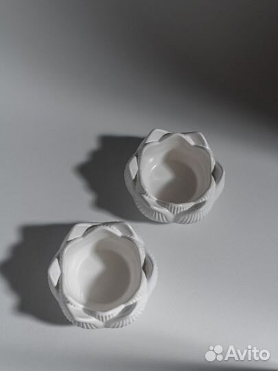 Гипсовый подсвечник, подставка декоративная, Опт