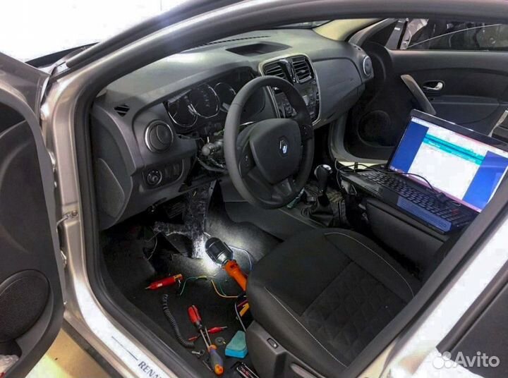 Сигнализация с автозапуском с установкой