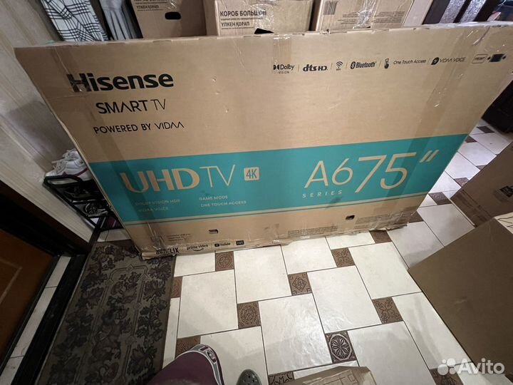 Телевизор Hisense 75 дюймов