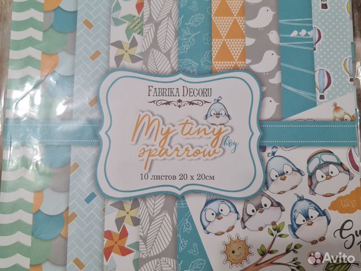 Набор бумаги для скрапбукинга