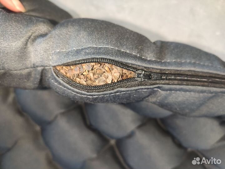 Сиденье с наполнителем из лузги гречихи