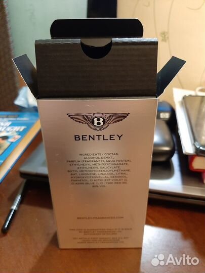 Парфюмерная вода bentley momentum unlimited