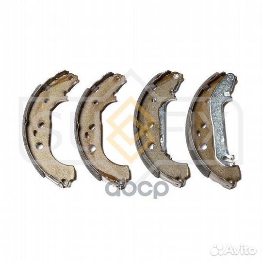 Барабанные тормозные колодки зад прав/лев S