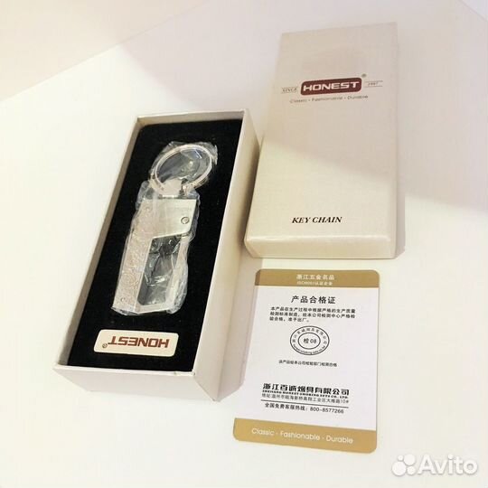 Новый брелок карабин Honest Stainless Steel