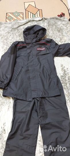 Ветровлагозащитный костюм полиции