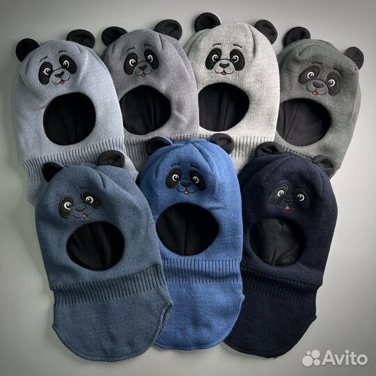 Шапка шлем демисезонный