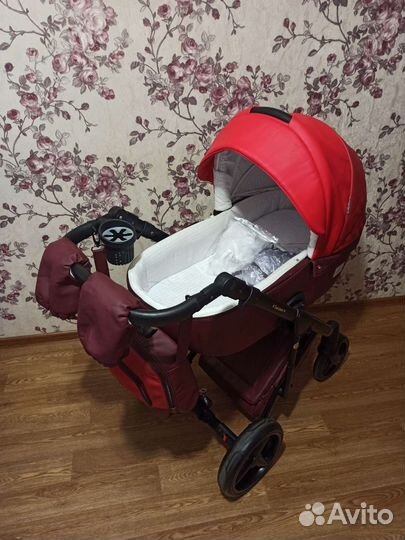 Коляска 2 в 1 adamex luciano