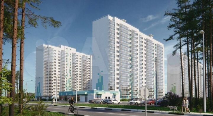 Квартира-студия, 28,1 м², 1/17 эт.