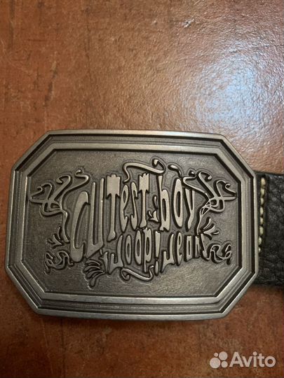 Мужской кожаный ремень joop jens