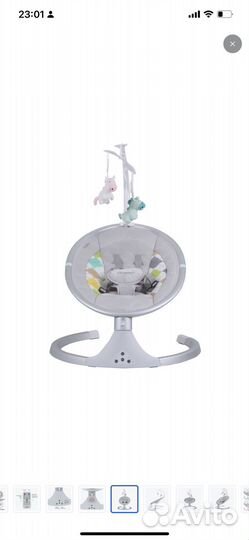 Детские электронные качели